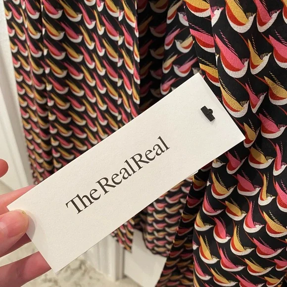 RED Valentino Printed Silk Blouse - Picture 4 of 4